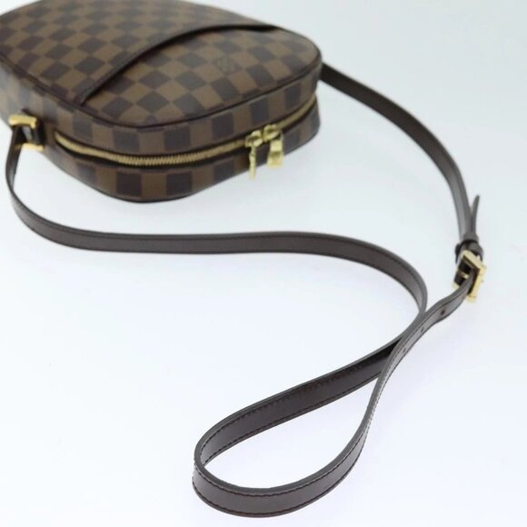 LOUIS VUITTON Damier Ebene Ipanema PM Shoulder Bag N51294 LV Auth ar11802B - Picture 8 of 16